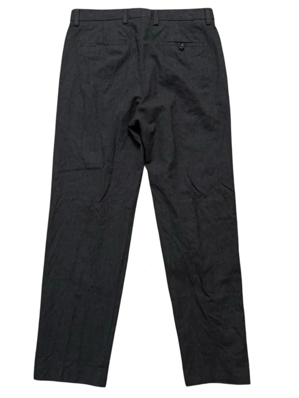 Banana Republic Dress Pants Mens Size 33x32 (Fits 33x31) Gavin 100% Wool Gray